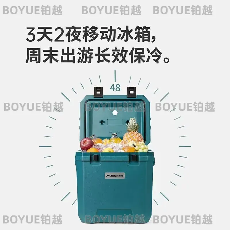 Food Storage To Keep Warm - กระเป๋าเก็บความเย็นแบบพกพาสำหรับตั้งแคมป์กลางแจ้ง ปิกนิก ถังเก็บความเย็นสำหรับเดินทางด้วยรถยนต์ กล่องเก็บอาหารป้องกันการรั่วซึม รักษาความเย็นและความร้อน