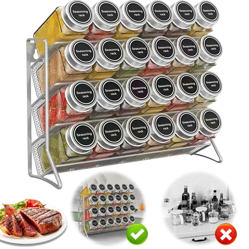 ชั้นวางเครื่องเทศเหล็กคาร์บอน  - Food Storage Shelving บทวิจารณ์และราคา