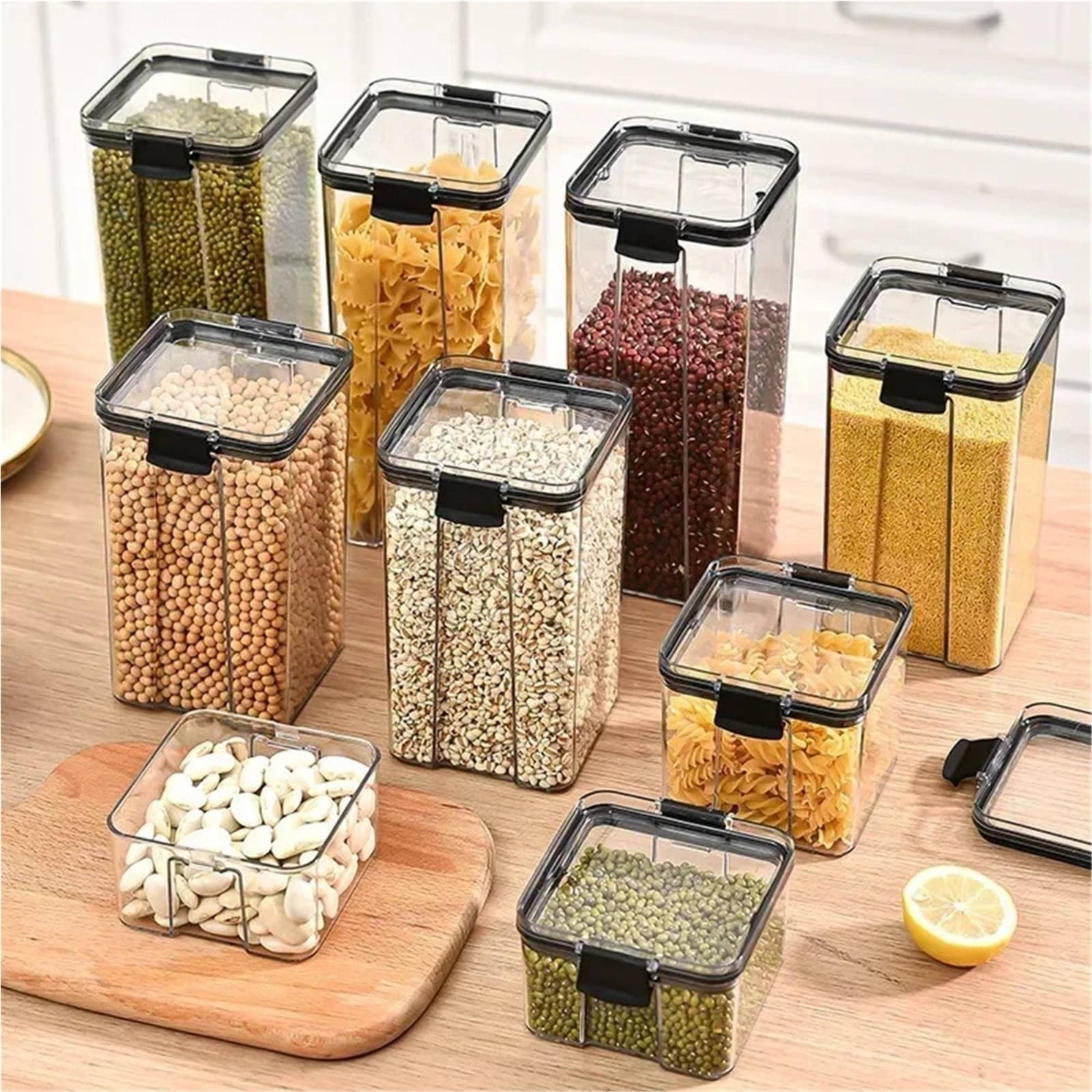 ภาชนะเก็บอาหารสุญญากาศ ทนความช - Food Storage Jars Airtight บทวิจารณ์และราคา