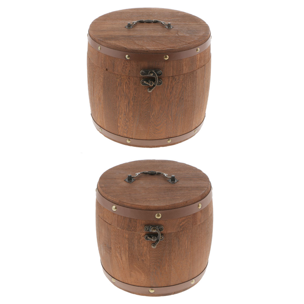 กระป๋องชาไม้ กล่องเก็บอาหารสุญ - Food Storage Jars With Wooden Lids บทวิจารณ์และราคา