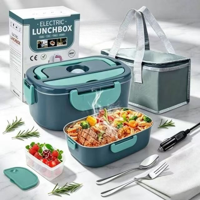 กล่องอาหารกลางวันไฟฟ้า 100W คว - Food Storage Bag Organizer บทวิจารณ์และราคา