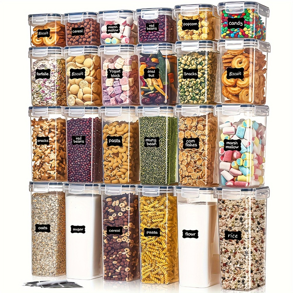 24 ชิ้น กล่องเก็บอาหาร 12 กล่อ - Food Storage Containers Set บทวิจารณ์และราคา