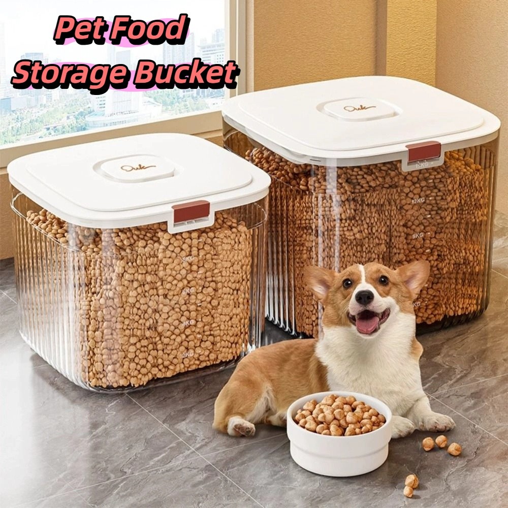 กล่องเก็บอาหารสัตว์เลี้ยงแบบฝา - Food Storage No Plastic บทวิจารณ์และราคา