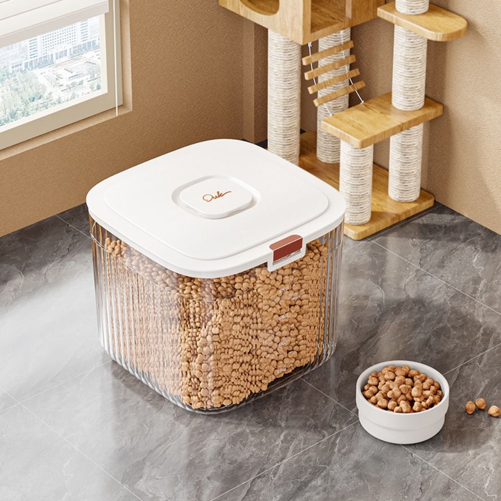 กล่องเก็บอาหารสัตว์เลี้ยงแบบฝา - Food Storage No Plastic บทวิจารณ์และราคา