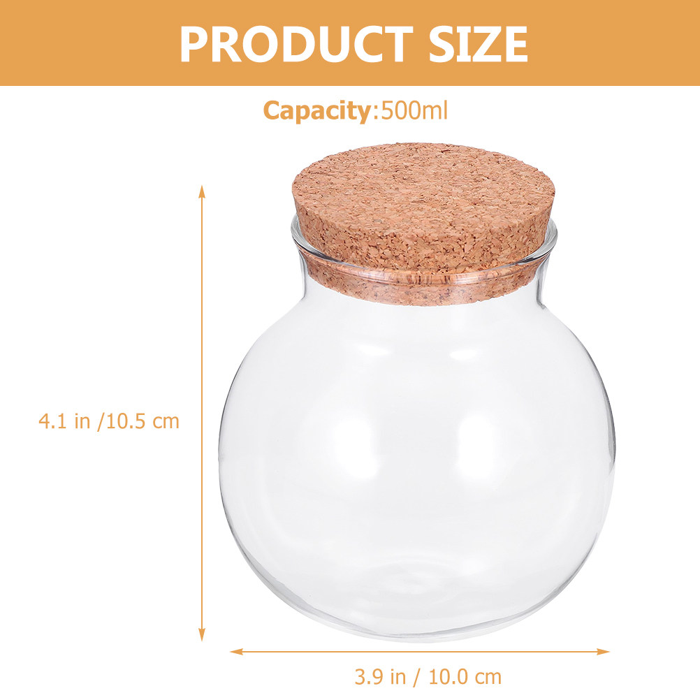 โถแก้วคุณภาพสูงพร้อมฝาไม้เนื้อ - Food Storage Jars With Wooden Lids บทวิจารณ์และราคา