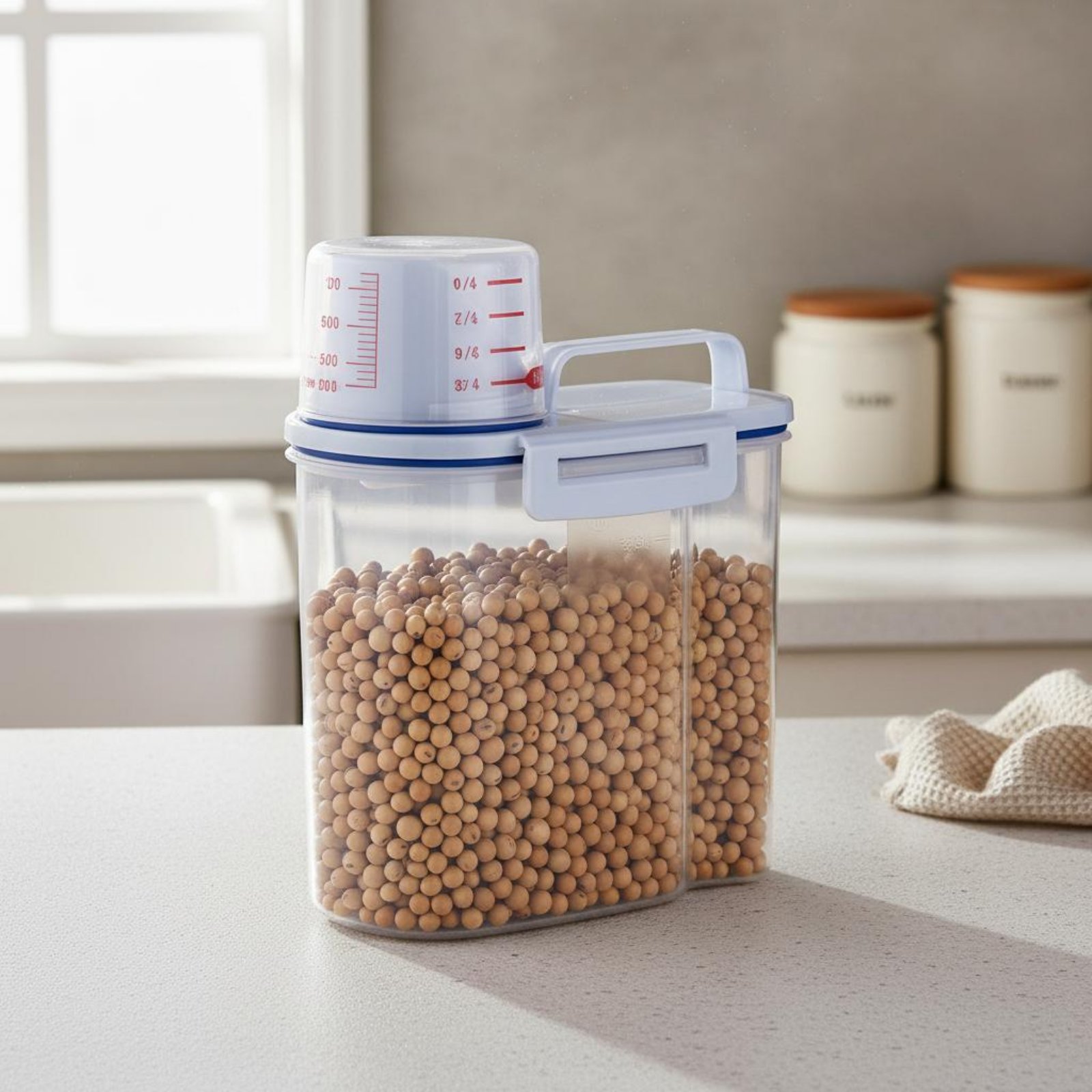 ภาชนะเก็บข้าวสาร กล่องจ่ายข้าว - Food Storage Safe บทวิจารณ์และราคา