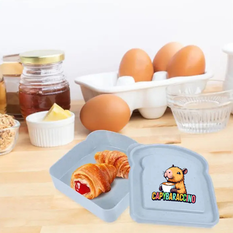 กล่องเก็บอาหารลายคาปิบารา สำหร - Food Storage Boxes With Lids บทวิจารณ์และราคา