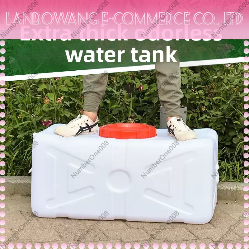 ถังเก็บน้ำพลาสติกแนวนอนขนาด 20 - Food Storage Tank บทวิจารณ์และราคา