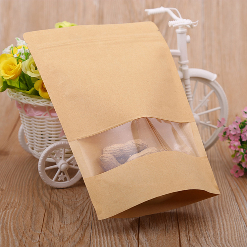 ถุงซิปล็อคกระดาษคราฟท์แบบตั้งไ - Food Storage Safe บทวิจารณ์และราคา