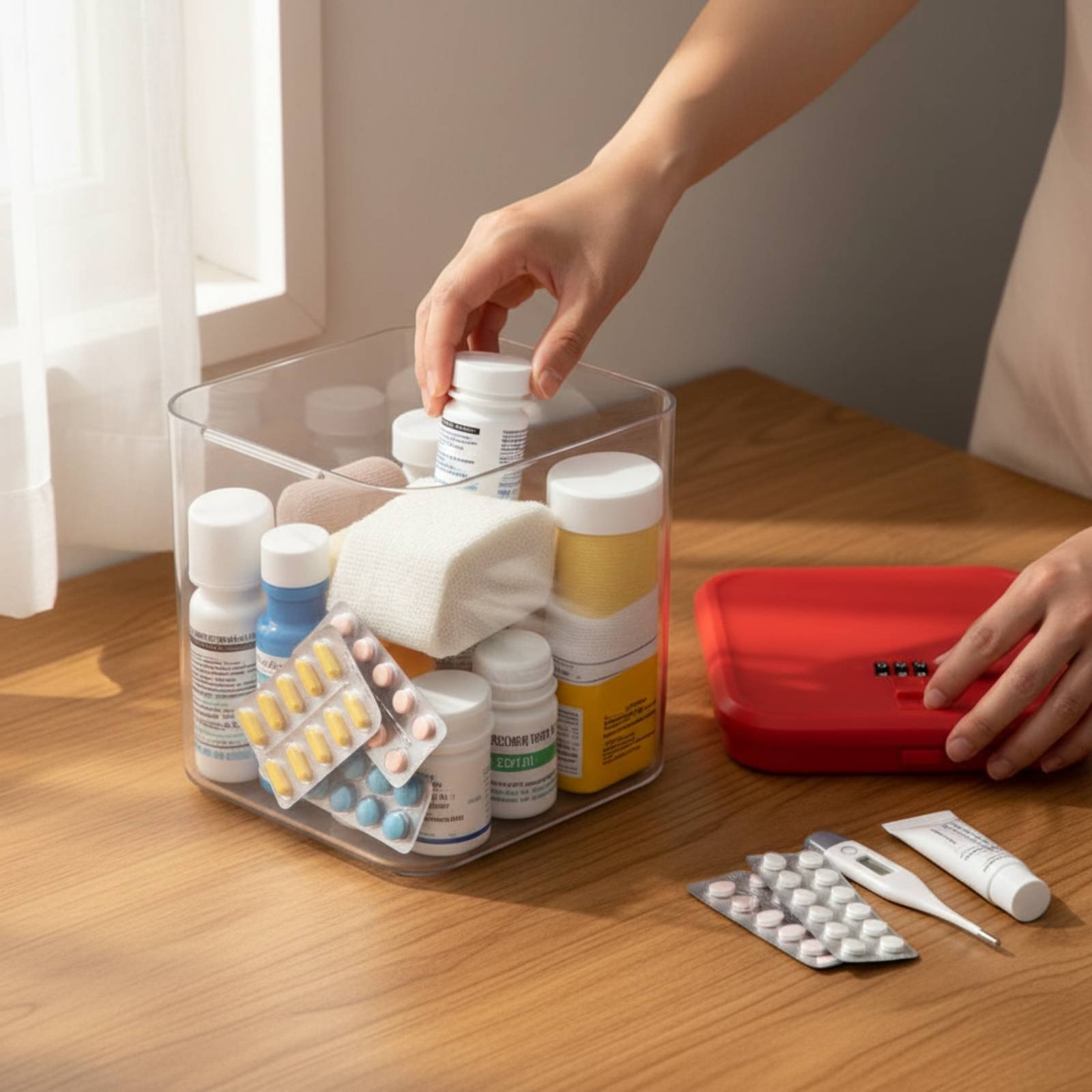 กล่องใส่ของแบบล็อคได้ กล่องเก็ - Food Storage Safe บทวิจารณ์และราคา