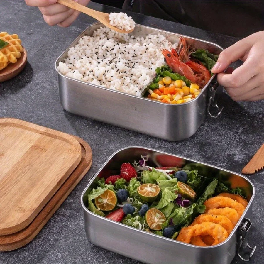 กล่องอาหารกลางวันสแตนเลส 304 ใ - Food Storage Boxes With Lids บทวิจารณ์และราคา
