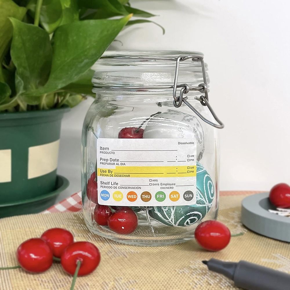250/300PCS ป้ายอายุการเก็บรักษ - Food Storage Food Safety บทวิจารณ์และราคา