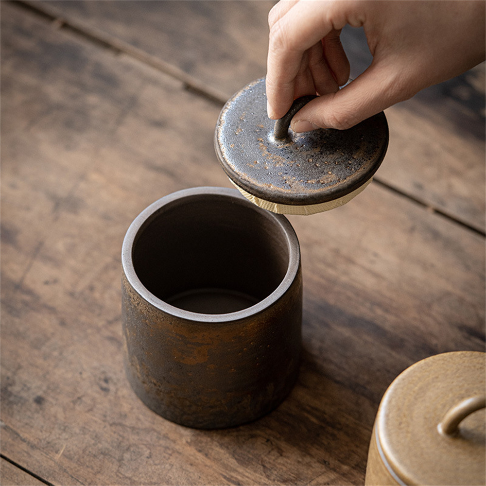เซรามิคชาแคดดี้ปิดผนึก Jar กล่ - Food Storage Tank บทวิจารณ์และราคา