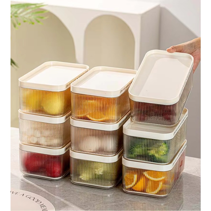 กล่องจัดระเบียบตู้เย็นพลาสติก  - Food Storage No Plastic บทวิจารณ์และราคา