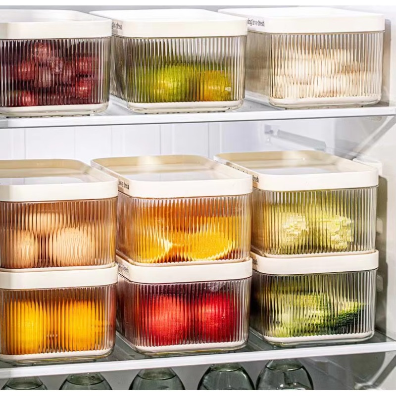 กล่องจัดระเบียบตู้เย็นพลาสติก  - Food Storage No Plastic บทวิจารณ์และราคา