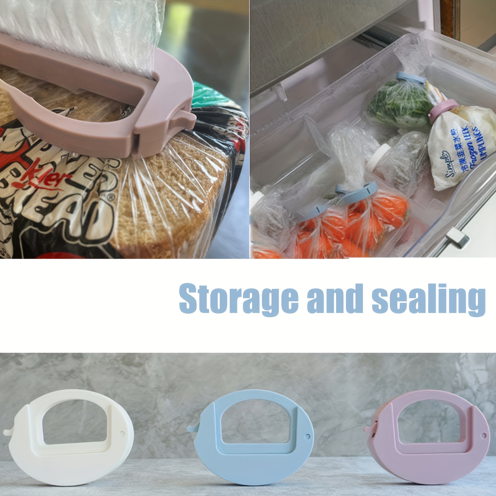 คลิปหนีบถุงอาหารอเนกประสงค์ คล - Food Storage Food Safety บทวิจารณ์และราคา