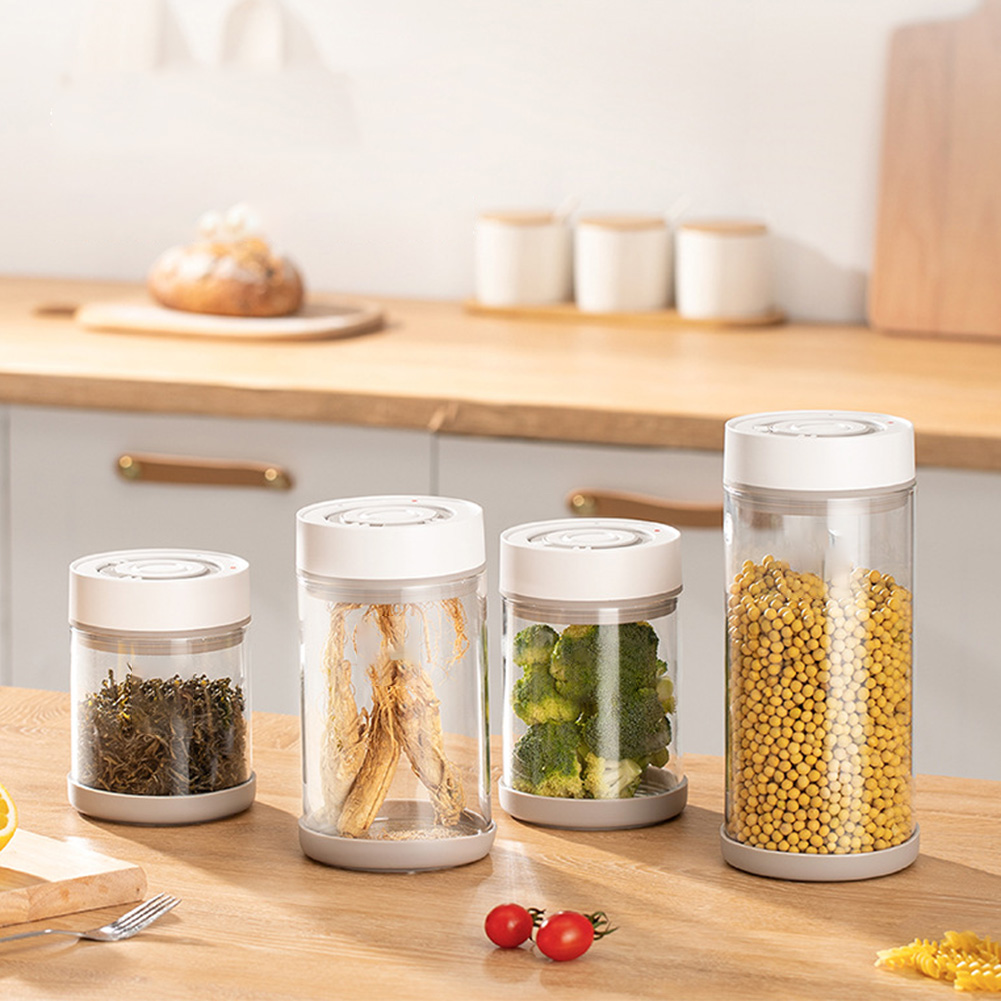 โถแก้วเก็บเมล็ดกาแฟแบบกันความช - Food Storage Containers Set บทวิจารณ์และราคา