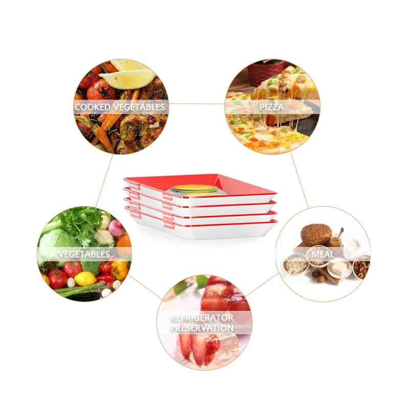 ถาดถนอมอาหาร PP ถาดใส่อาหารแบบ - Food Storage Food Safety บทวิจารณ์และราคา