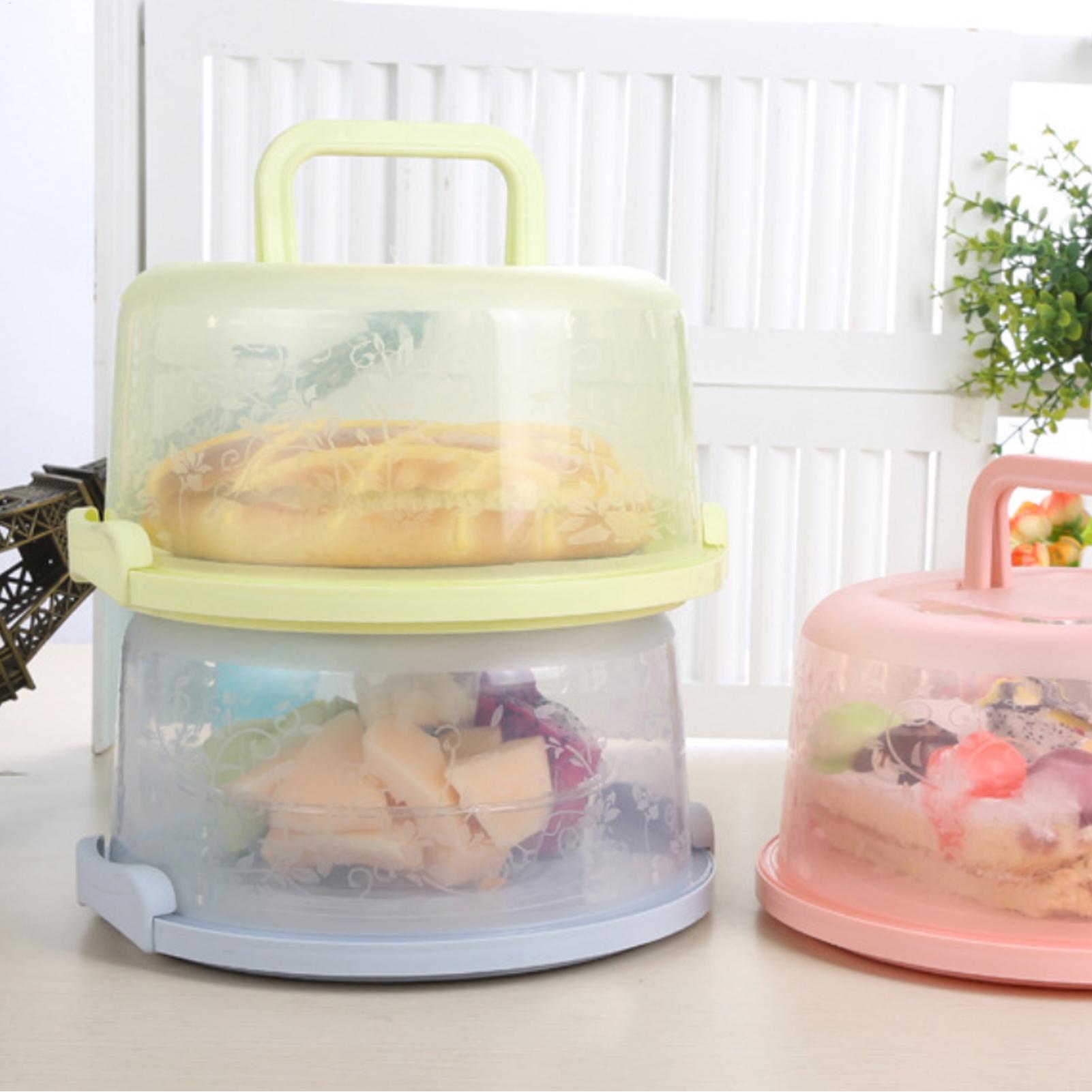 กล่องใส่เค้กแบบพกพา กล่องเก็บอ - Food Storage No Plastic บทวิจารณ์และราคา