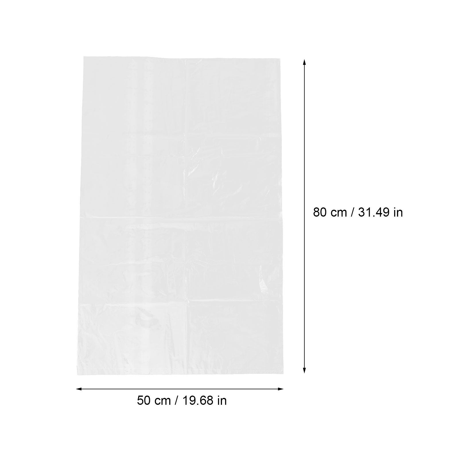 ถุงใสแบบแบน ขนาด 50x80 ซม. จำน - Food Storage Safe บทวิจารณ์และราคา