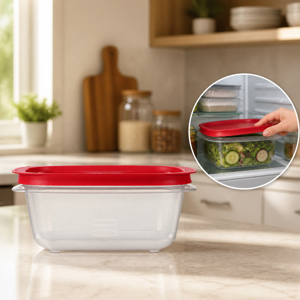 กล่องเก็บอาหารทรงสี่เหลี่ยมขนา - Food Storage Boxes With Lids บทวิจารณ์และราคา