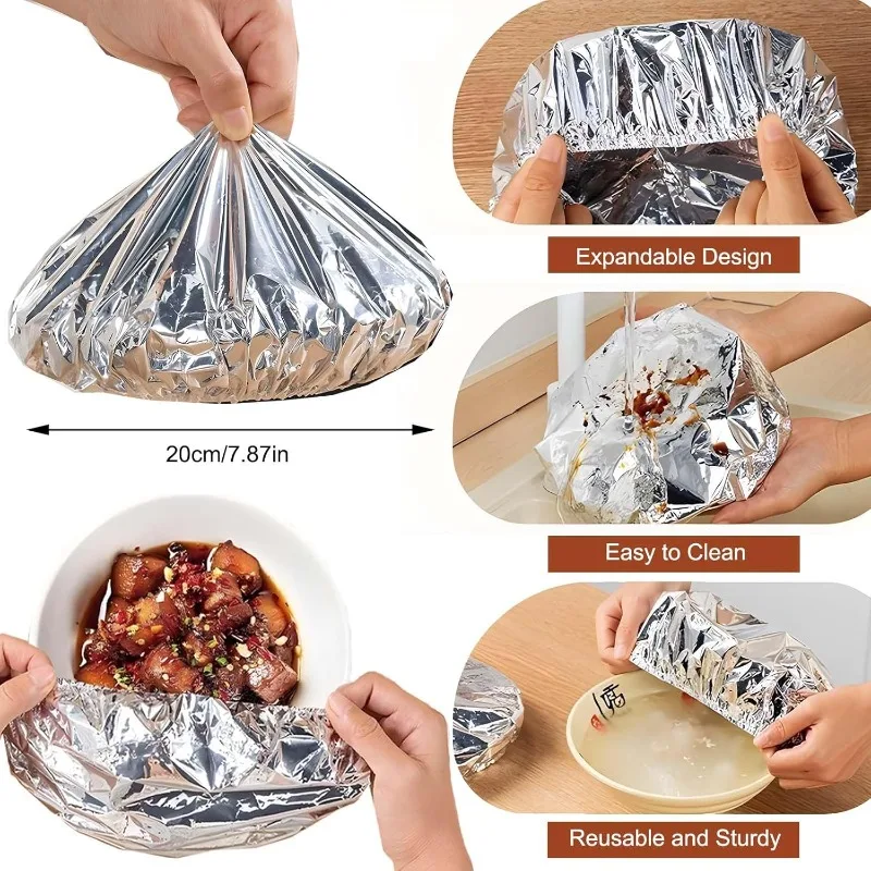 ฝาปิดอลูมิเนียมฟอยล์กันความร้อ - Food Storage To Keep Warm บทวิจารณ์และราคา