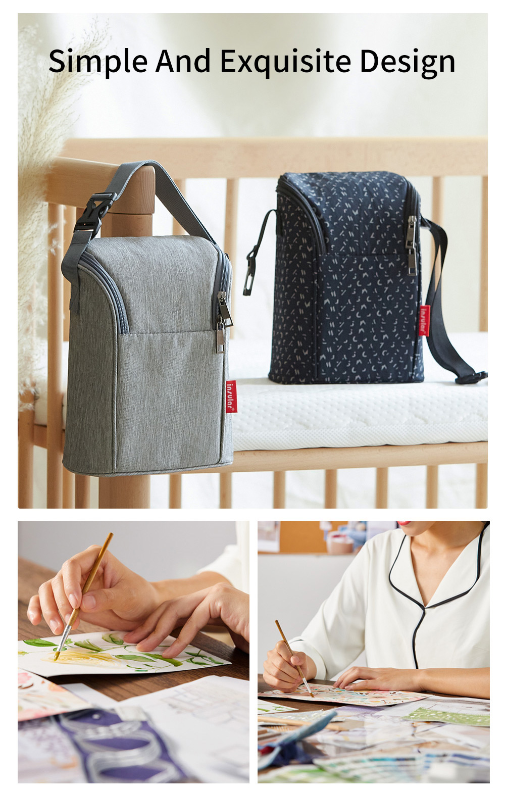 Insular กระเป๋าเก็บความเย็นสำห - Food Storage To Keep Warm บทวิจารณ์และราคา