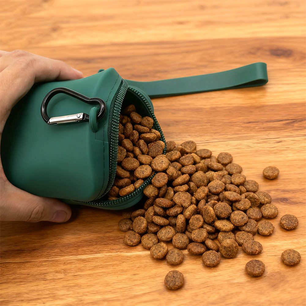 ถุงใส่อาหารสุนัขแบบซิลิโคนพร้อ - Food Storage Bag Organizer บทวิจารณ์และราคา
