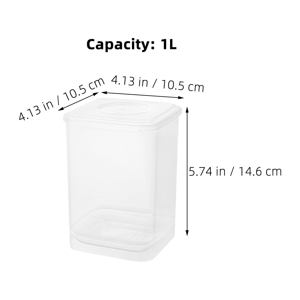 ภาชนะเก็บโยเกิร์ตแบบใสปิดสนิท  - Food Storage Safe บทวิจารณ์และราคา