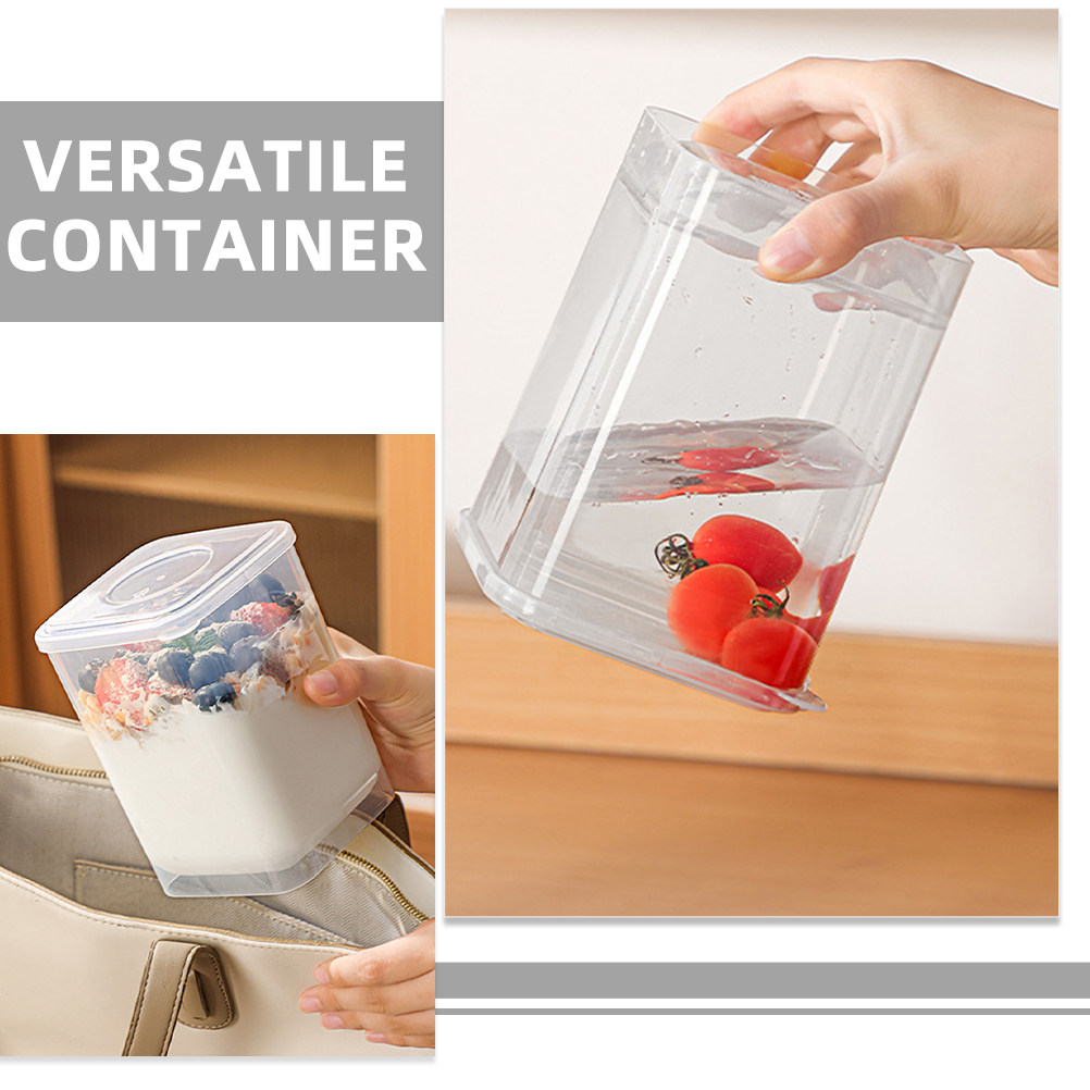 ภาชนะเก็บโยเกิร์ตแบบใสปิดสนิท  - Food Storage Safe บทวิจารณ์และราคา