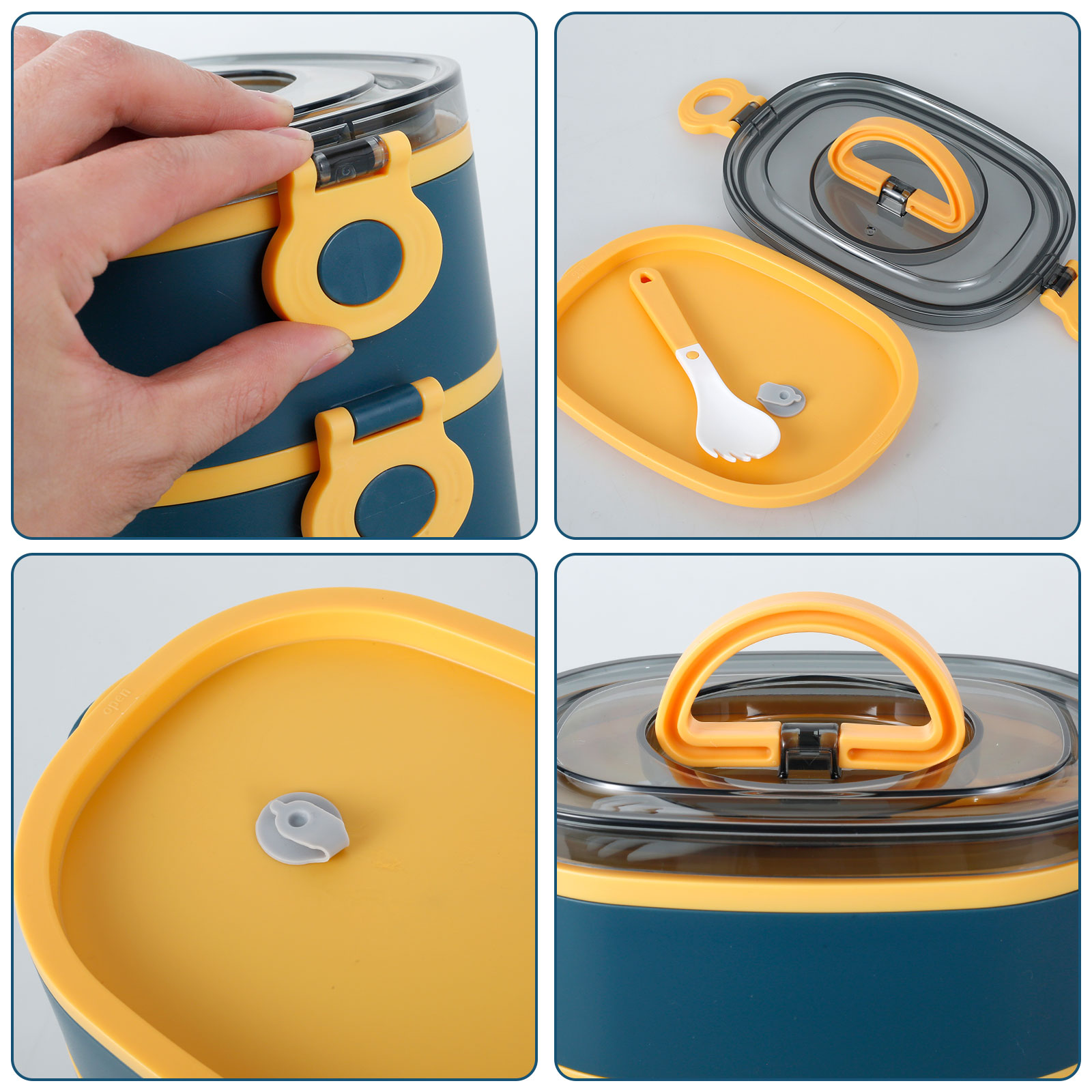 กล่องข้าวพกพาสำหรับผู้ใหญ่ 200 - Food Storage To Keep Warm บทวิจารณ์และราคา