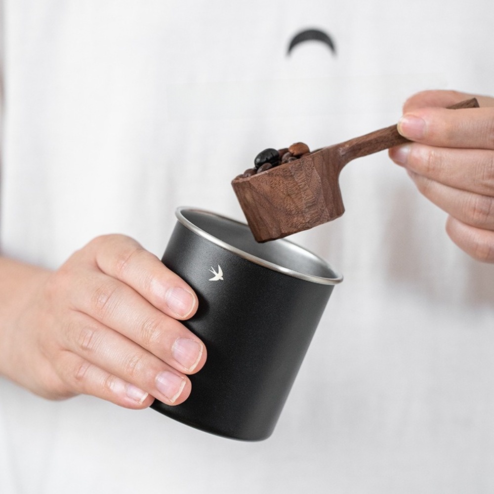 ใหม่! กระปุกมัทฉะสแตนเลส 380 ม - Food Storage Jars With Wooden Lids บทวิจารณ์และราคา