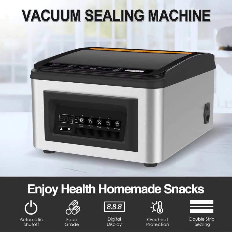 เครื่องซีลสูญญากาศไฟฟ้าแบบตั้ง - Food Storage Home บทวิจารณ์และราคา