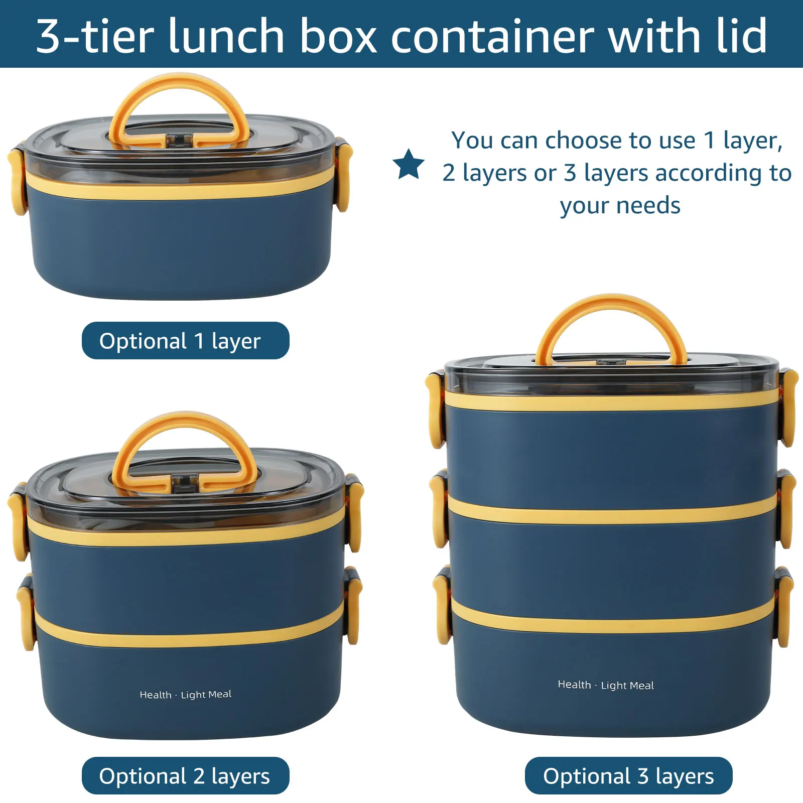 กล่องอาหารกลางวันแบบพกพาสำหรับ - Food Storage To Keep Warm บทวิจารณ์และราคา