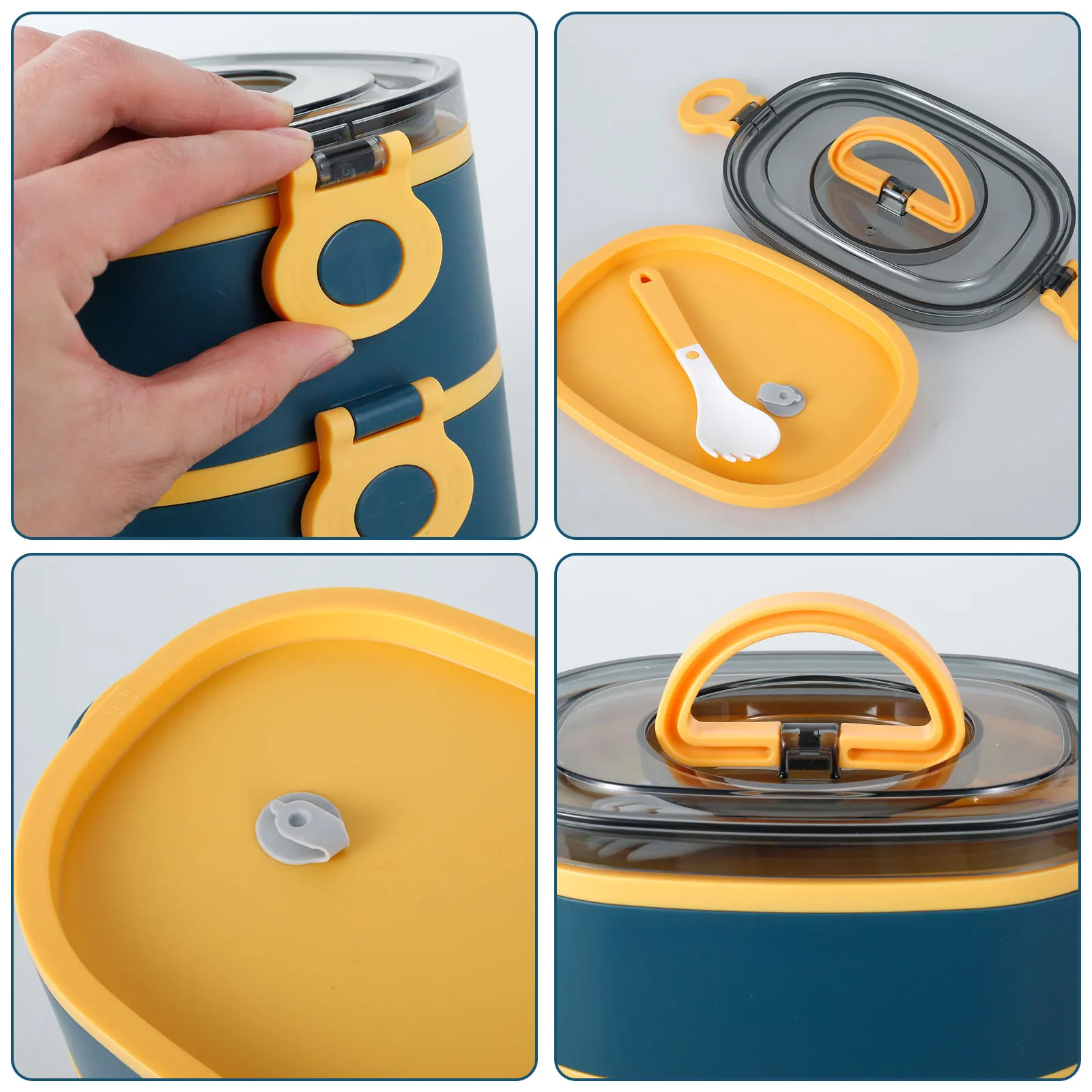 กล่องอาหารกลางวันแบบพกพาสำหรับ - Food Storage To Keep Warm บทวิจารณ์และราคา