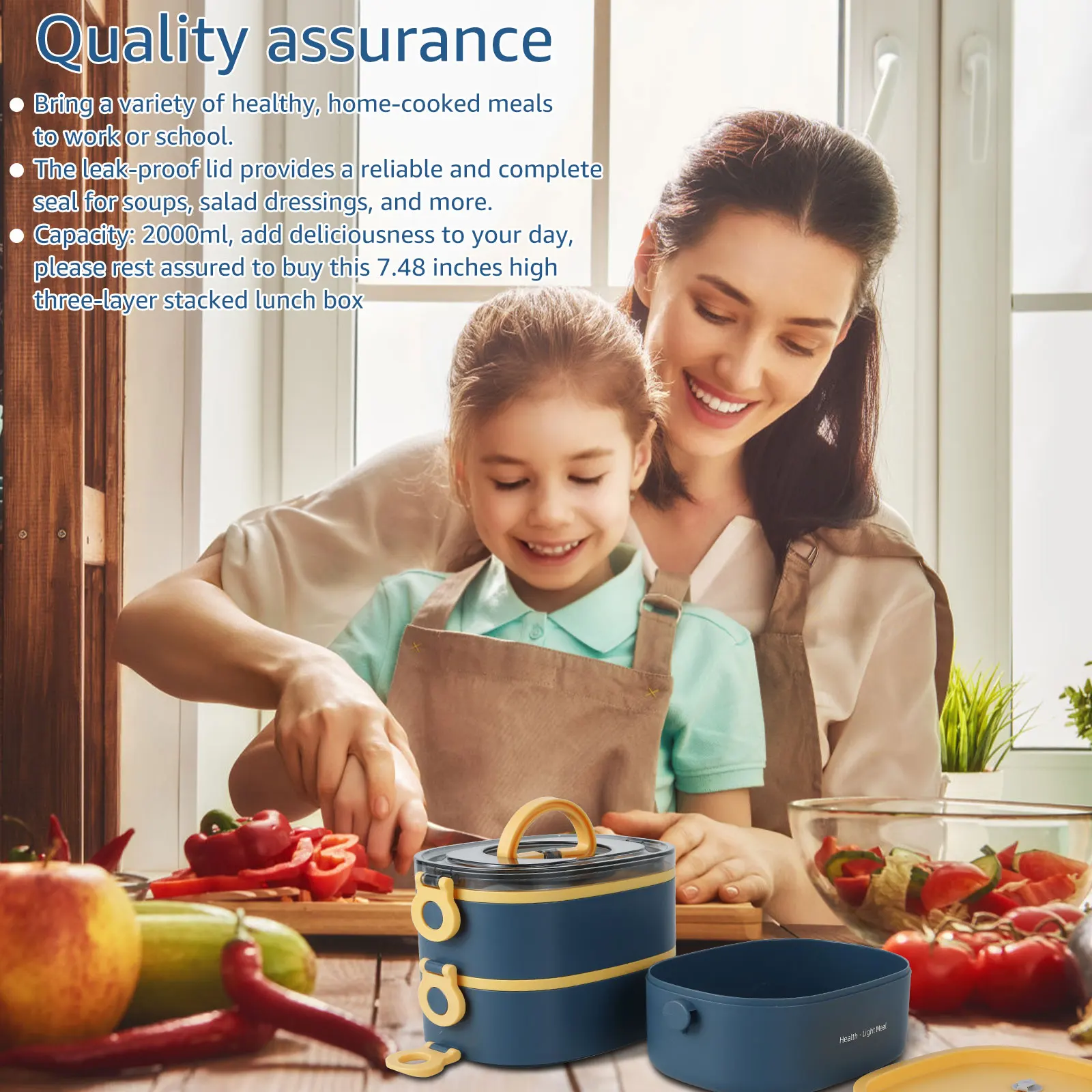 กล่องอาหารกลางวันแบบพกพาสำหรับ - Food Storage To Keep Warm บทวิจารณ์และราคา