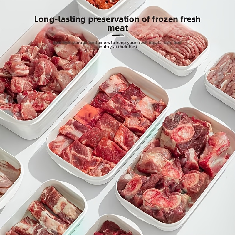 ชุดกล่องเก็บอาหารแบบซ้อนได้ 10 - Food Storage Containers Set บทวิจารณ์และราคา