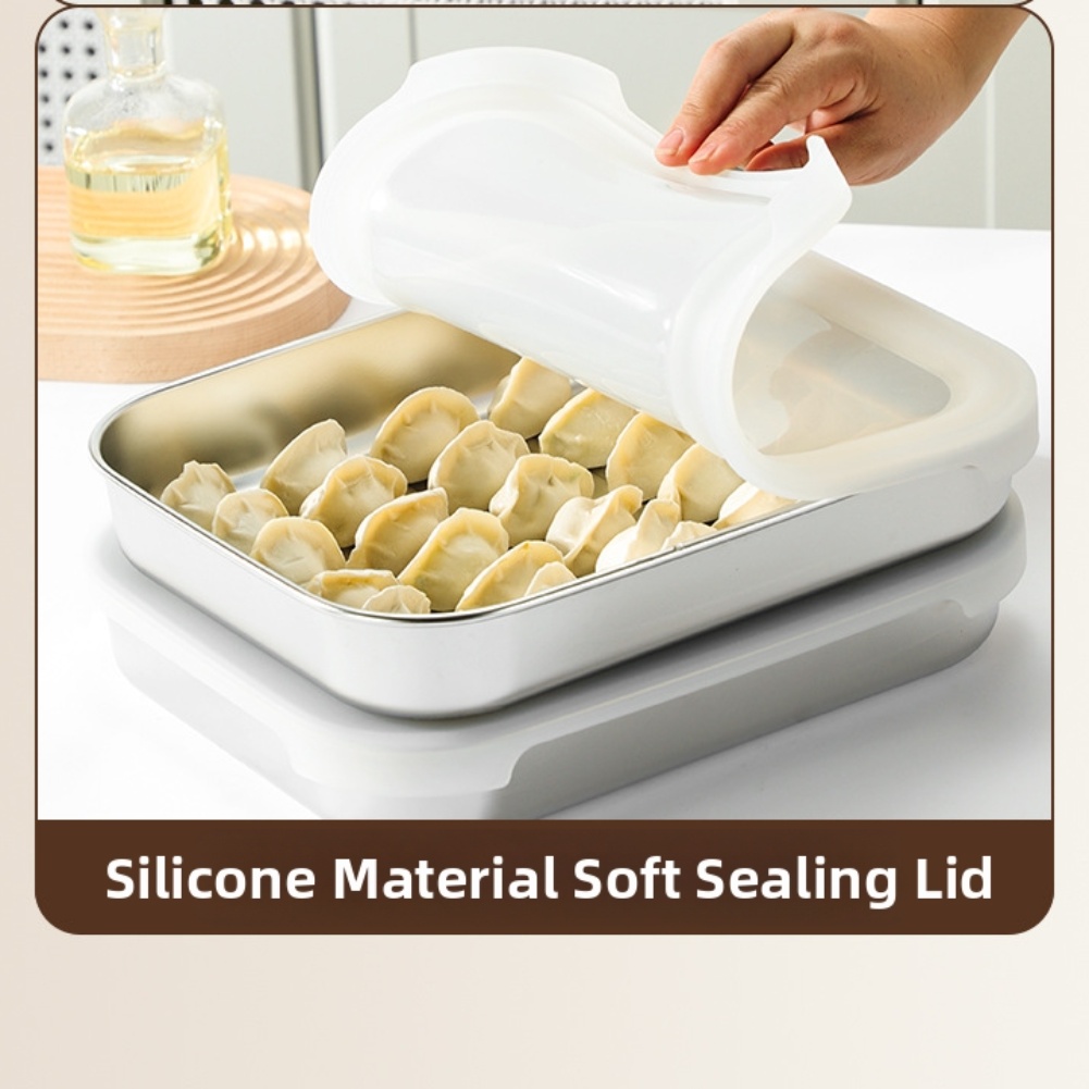 กล่องเก็บอาหารสแตนเลสพร้อมฝาซิ - Food Storage Boxes With Lids บทวิจารณ์และราคา