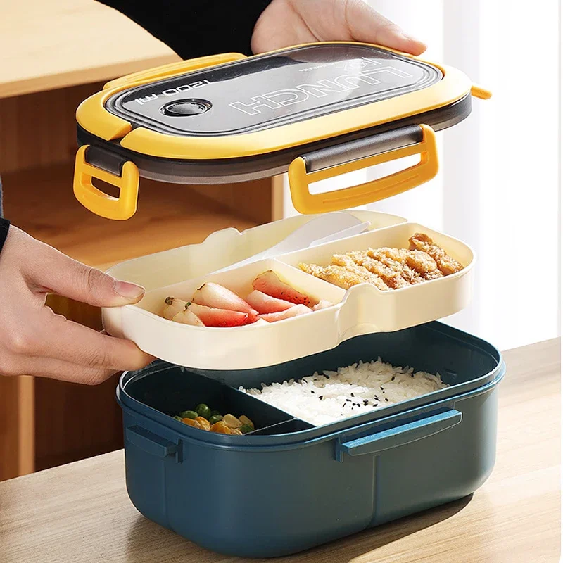 กล่องข้าวสองชั้นแบบร้อน พร้อมช - Food Storage Hot บทวิจารณ์และราคา