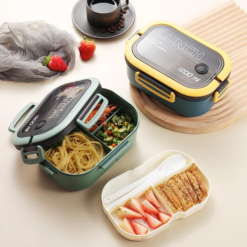 กล่องข้าวสองชั้นแบบร้อน พร้อมช - Food Storage Hot บทวิจารณ์และราคา