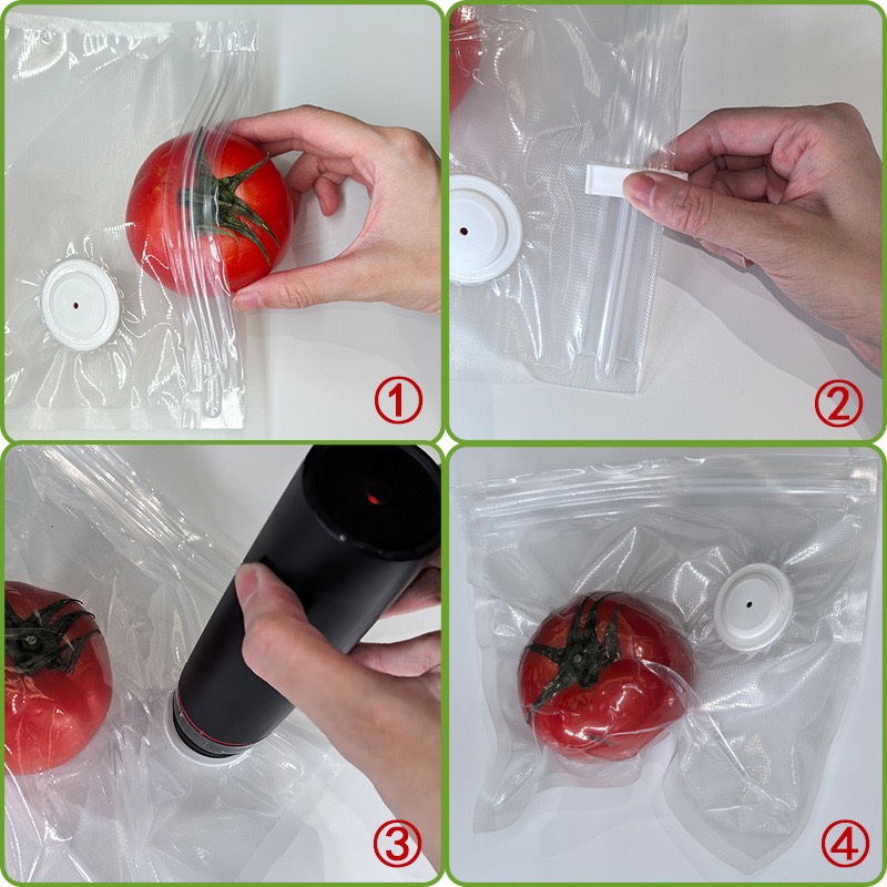 ถุงสูญญากาศแบบใช้ซ้ำได้สำหรับเ - Food Storage No Plastic บทวิจารณ์และราคา